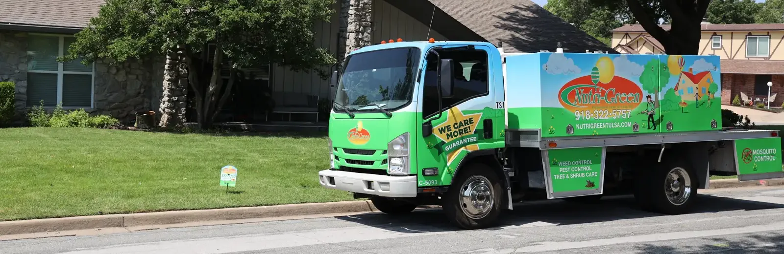 Nutri-Green lawn truck